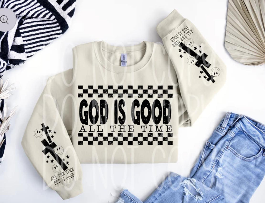 God Is Good (No sleeve design) Tshirt