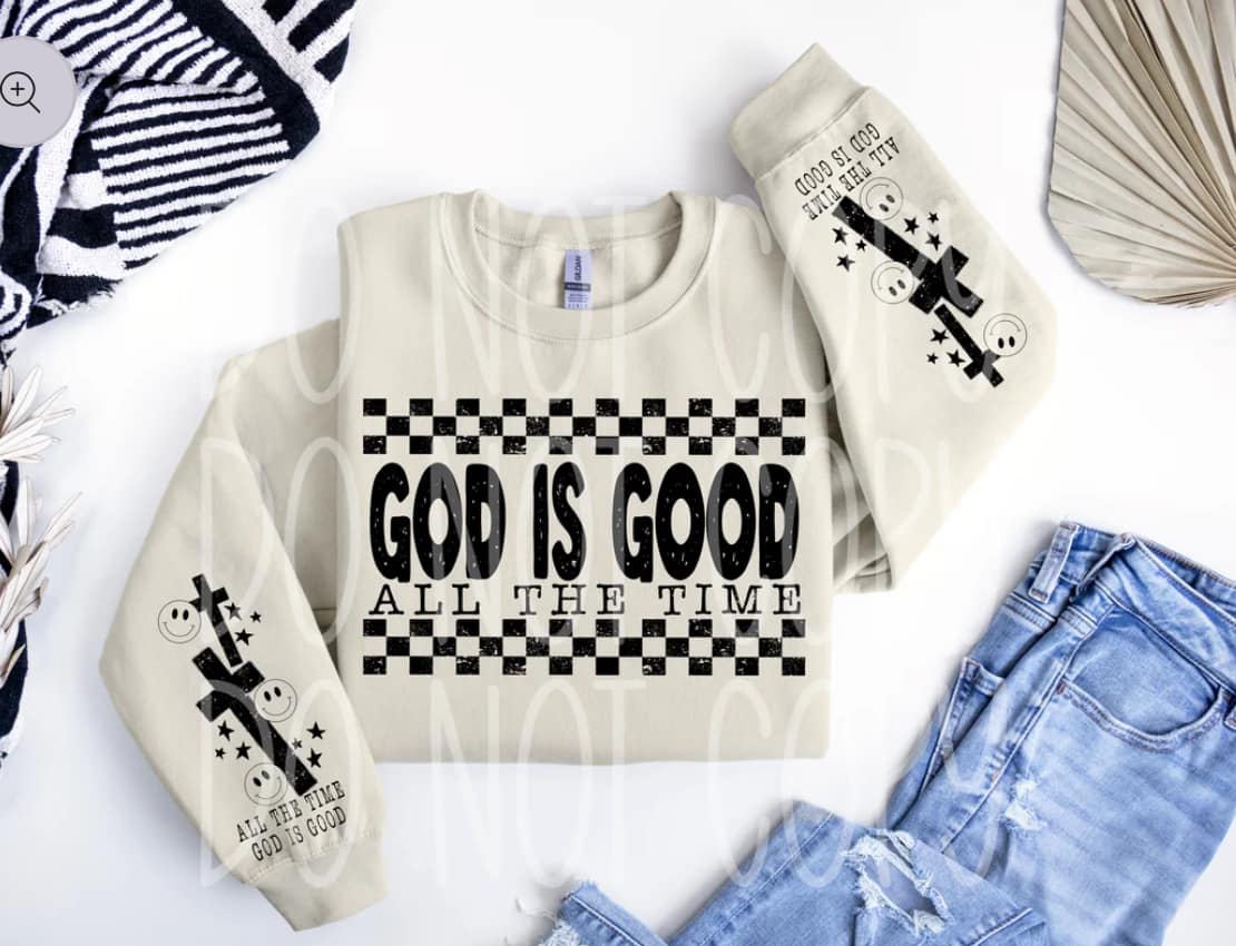 God Is Good (No sleeve design) Tshirt