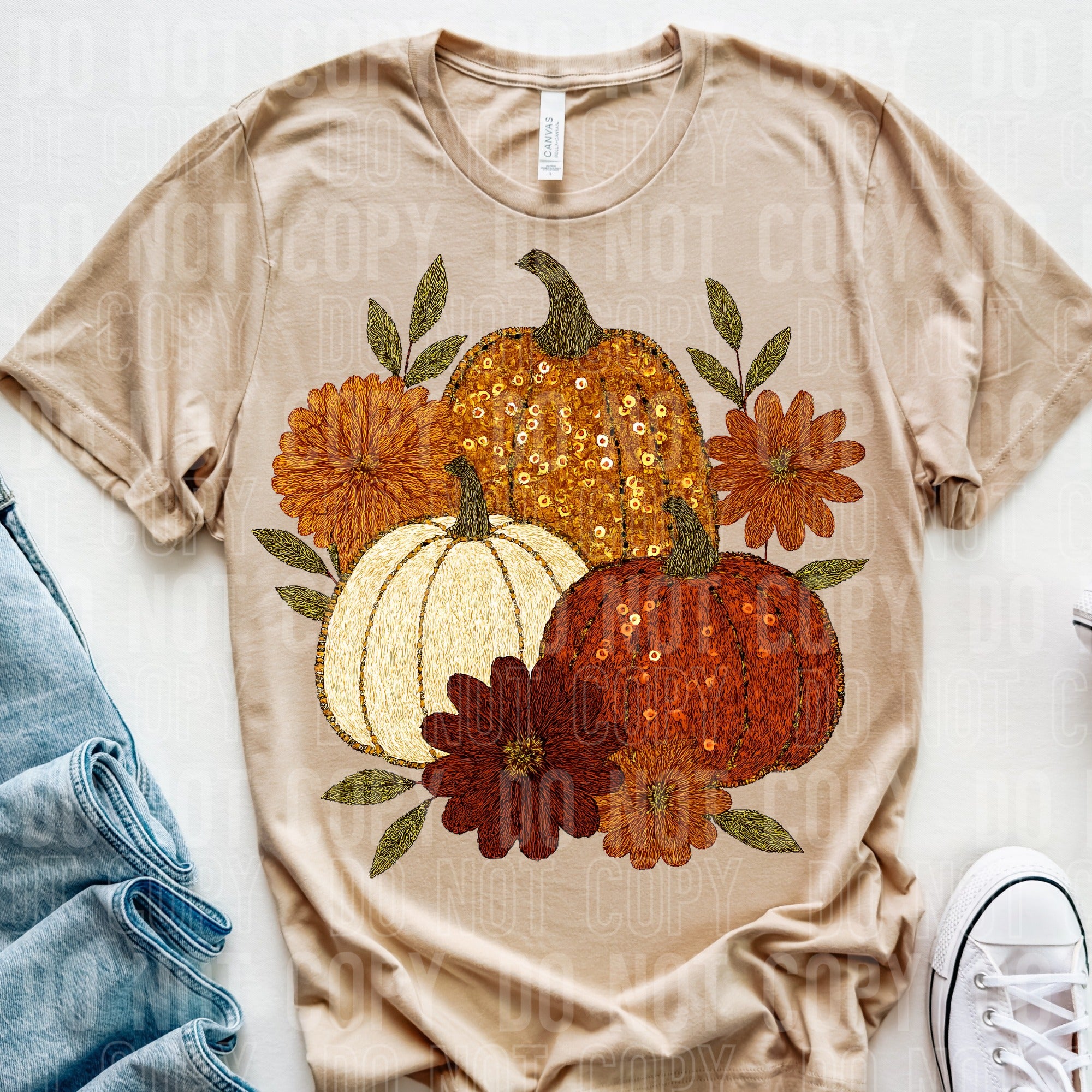 Pumpkin Florals