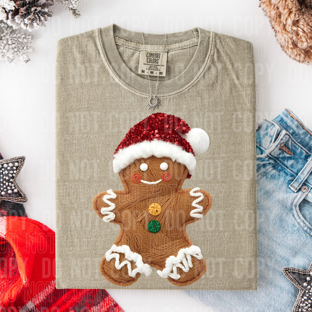 Gingerbread Santa Yarn