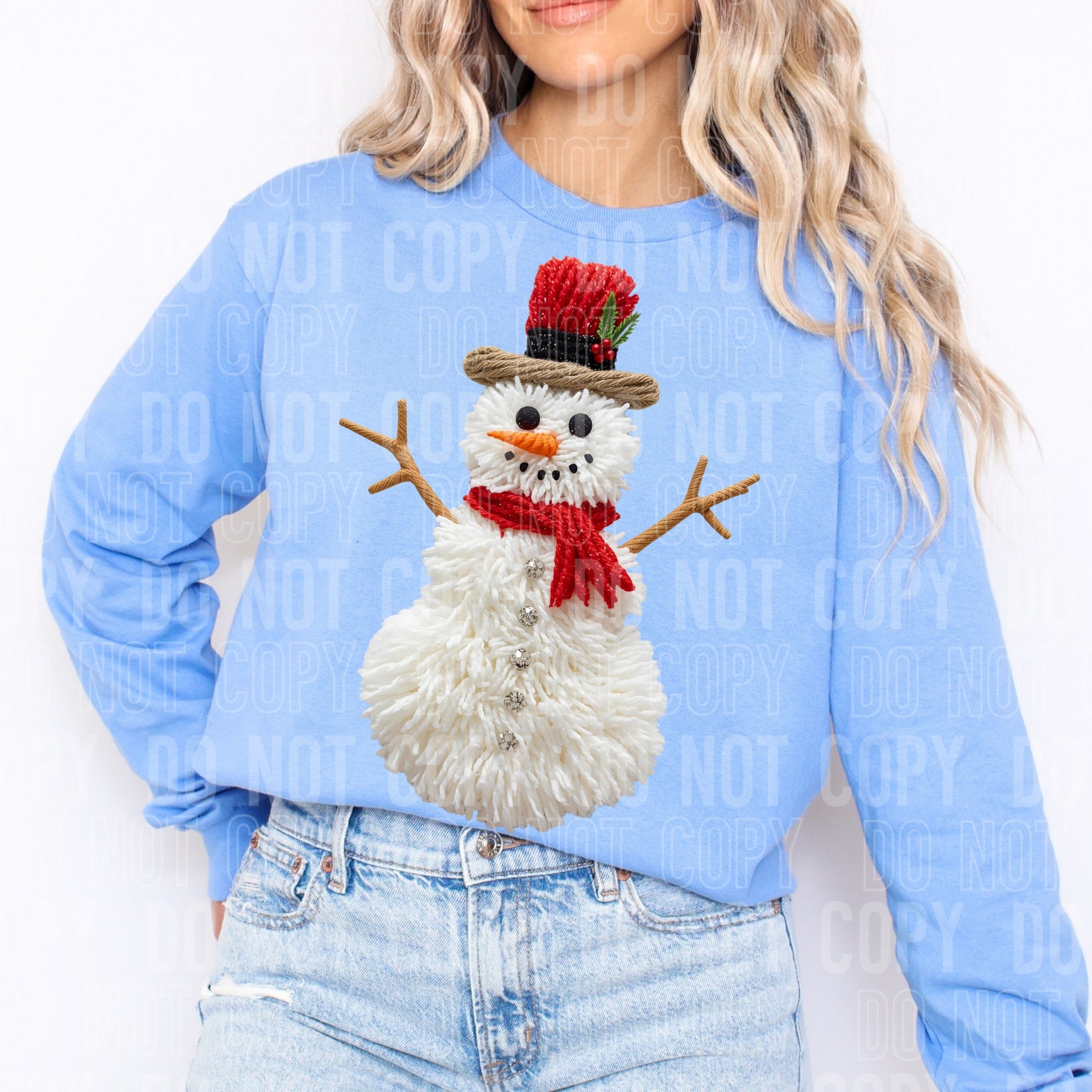 Snowman Red Scarf