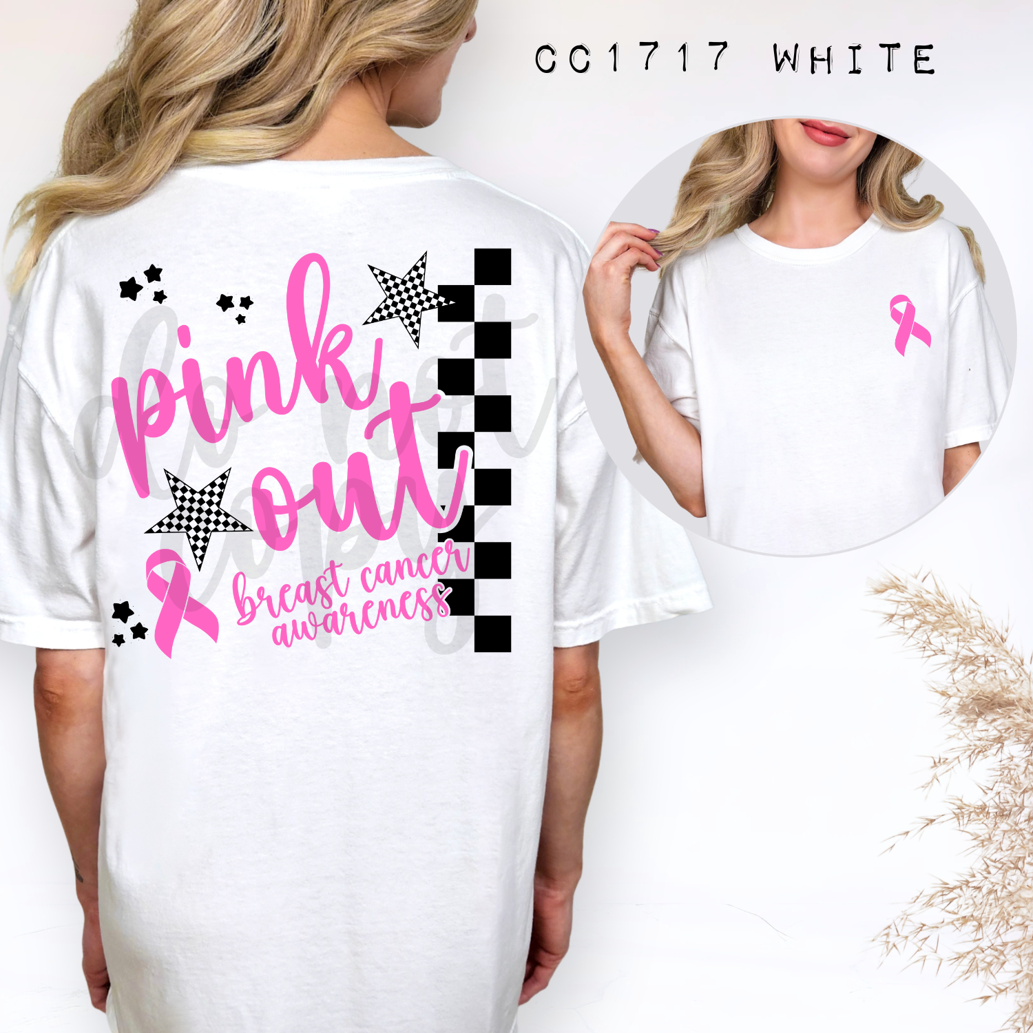 Pink Out Breast Cancer Pink/Black